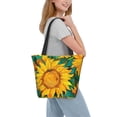 thumbnail image 2 of Balery Vibrant Sunflower Painting Bolsa de Hombro con Diseño, Bolsa Grande y Duradera, Bolsa Versátil para Compras, 2 of 6