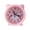 Pink, variant on Colored Kitten Alarm Clock for Children with Lovel Ears and Glass Designing Bedside Clock for Home Decoration