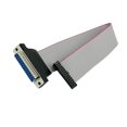 thumbnail image 3 of Cable Plano Tipo Cinta DB25 Hembra A Conector FC-26 para Monitores LCD, Placas de Circuitos ConexióN, Computadoras., 3 of 5