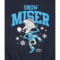 thumbnail image 3 of The Year Without a Santa Claus - Snow Miser - Men's Crew Fleece Sweatshirt, 3 of 5