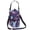 Blue Feather, variant on Insulated Water Bottle Holder with Adjustable Strap 32oz 40oz Sports Bottle Sling Bag with Phone Pocket Waterproof Drawstring with Handles