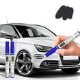 thumbnail image 1 of Bolígrafo reparador de pintura para coches - Kit para eliminar arañazos para coches con 2 bolígrafos (negro, blanco, rojo, marrón, plateado, negro mate) - Pintura de retoque de secado rápido, 1 of 8