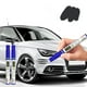 thumbnail image 1 of Bolígrafo reparador de pintura para coche - Kit de retoque para eliminar arañazos con capa transparente, pack de 2 para arañazos y descascarones menores (negro, blanco, rojo, marrón, plata, negro, 1 of 8