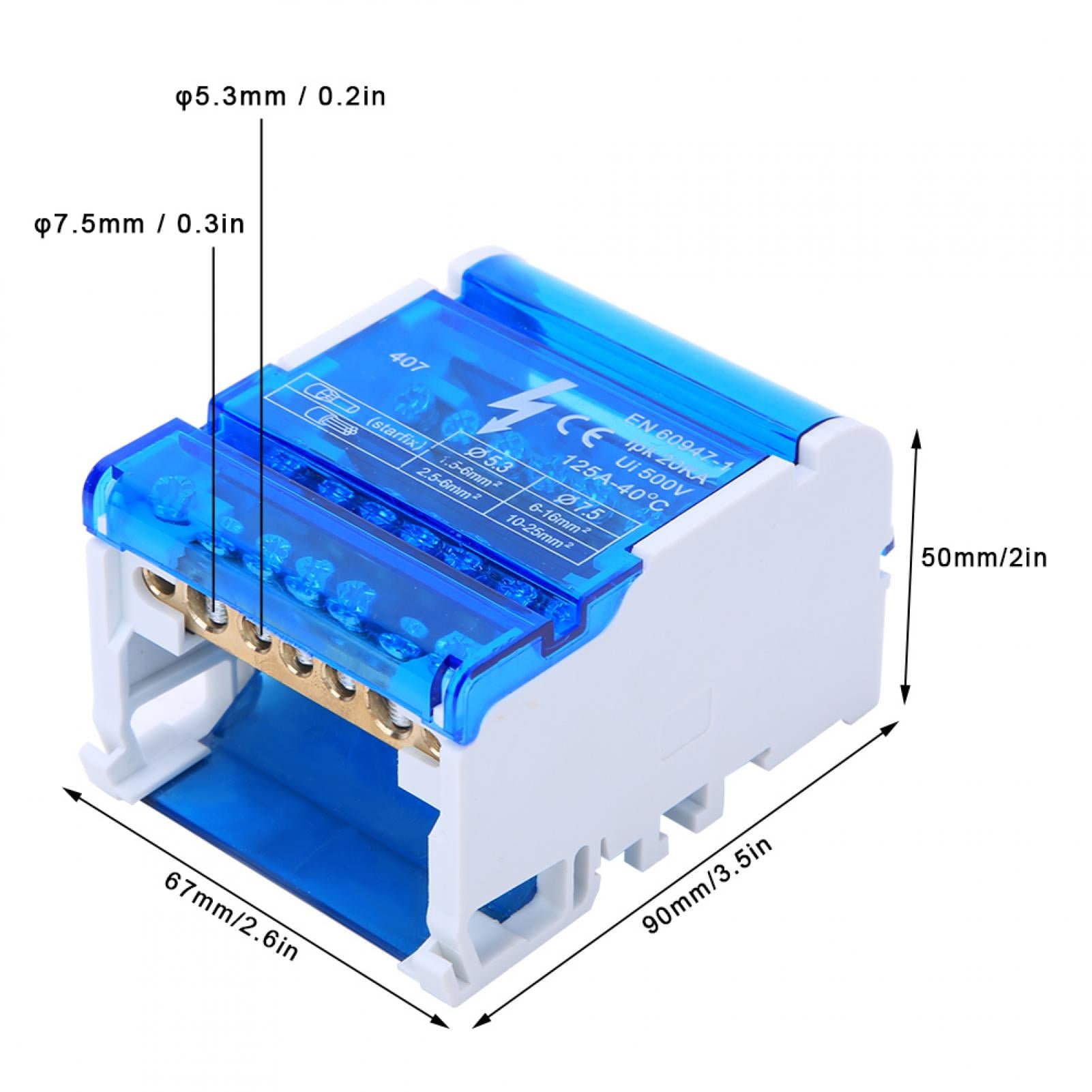 Din Rail Terminal Block Distribution Box Terminal Block Junction Box