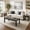 Gray, variant on Leovanni Coffee Table Set of 3, Living Room Center Table with 2 End Tables, Tea Table Set for Apartment Home/Office/Living Room, Black