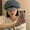 E-667 Light Blue Duck Tongue Denim, variant on Big Headed Cowboy Beret Women's Hong Kong Style Retro Cloud Hat Spring And Autumn Versatile Sunshade Show Face Little Duck Tongue Painter Hat