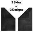 thumbnail image 2 of Reversible 30"x 18" Black Door Mat for Indoor/Outdoor Use- Double the Style, Double the Value, Scraper, Deep Cleans, Frost & UV Resistant, Low Maintenance and Long-Lasting, 2 of 6