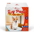 thumbnail image 3 of Tolobeve Puppy Pads Training Pads, Large, 22 in x 22 in, 25 Count Disposable Dog Pee Pet Pads, 3 of 9