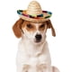 thumbnail image 2 of Sombrero para perro, mini sombrero de paja, sombreros mexicanos, sombreros de fiesta, 2 of 5