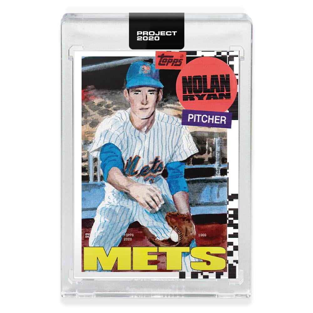 Topps PROJECT 2020 Card 147 - 1969 Nolan Ryan by Jacob Rochester -  Walmart.com