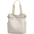 thumbnail image 1 of LinYooLi Retro Canvas Hobo Handbag Satchel for Women Men Teen Multipocket Large Shoulder Bag Purse, 1 of 8