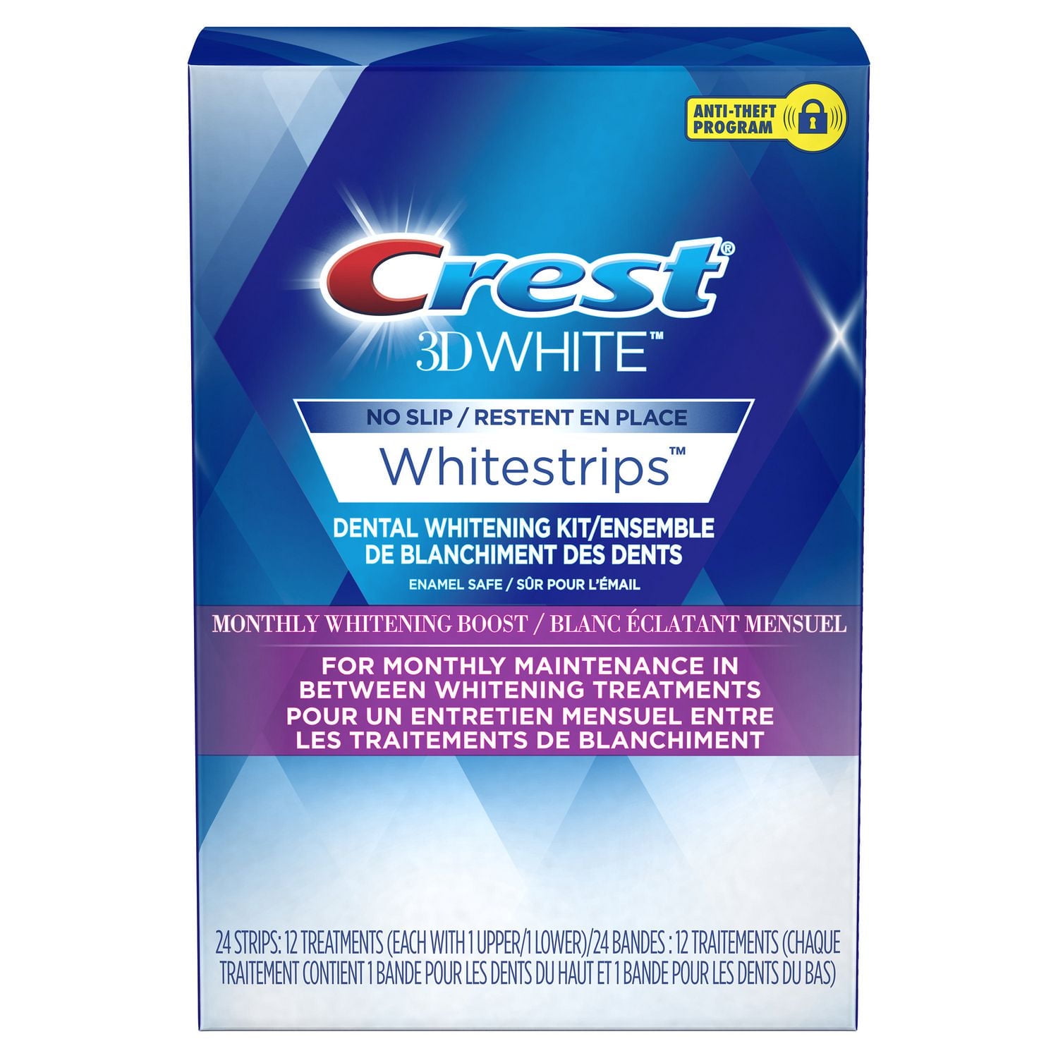 Crest 3D White Whitestrips Monthly Whitening BOOST