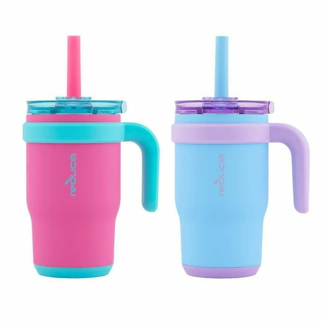 Vaso REDUCE Coldee de 400 ml con mango de acero aislante para niños