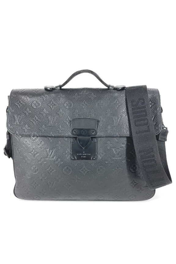 Pre-Owned LOUIS VUITTON M20835 Monogram Taurillon S-Lock Briefcase, Bag, Handbag, Tote Document...