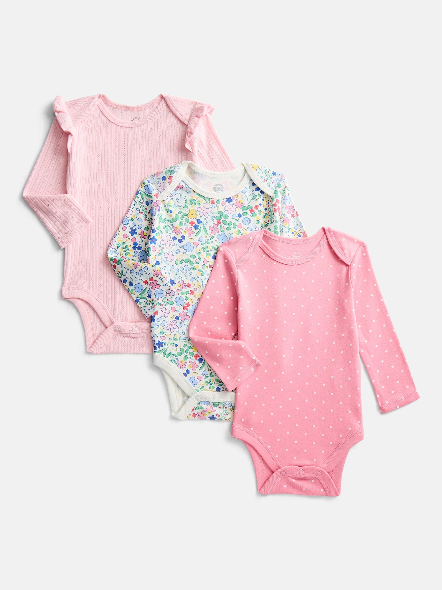 Wonder Nation Organic Cotton Baby Gender Girl Layette Gift Set, Sizes Newborn - 9 Months, 14-Piece