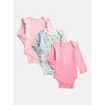 thumbnail image 4 of Wonder Nation Organic Cotton Baby Gender Girl Layette Gift Set, Sizes Newborn - 9 Months, 14-Piece, 4 of 21