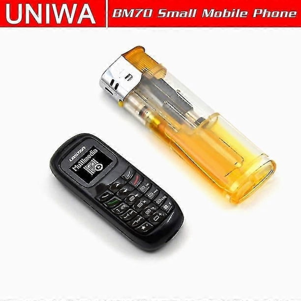 Uniwa Mini Mobile Phone L8star Bm70 Wireless Bluetooth Earphone Cellphone Stereo Gsm Unlocked Phone