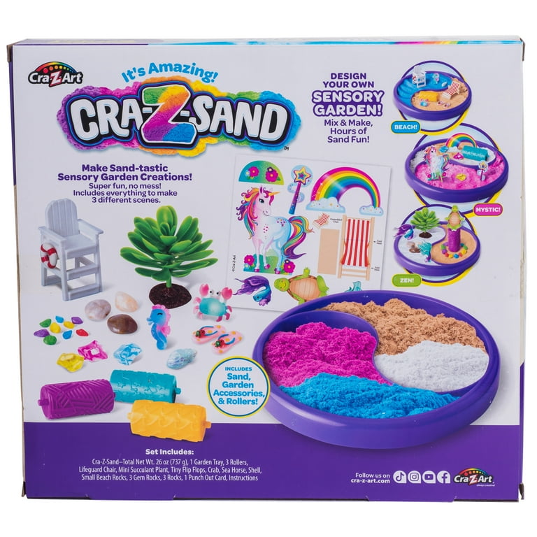 Cra-Z-Art Cra-Z-Sand Satisfying Sensory Sand Garden, 1lb Jar