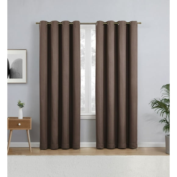 Eclipse Heath 63" Grommet Blackout Window Curtains Panel