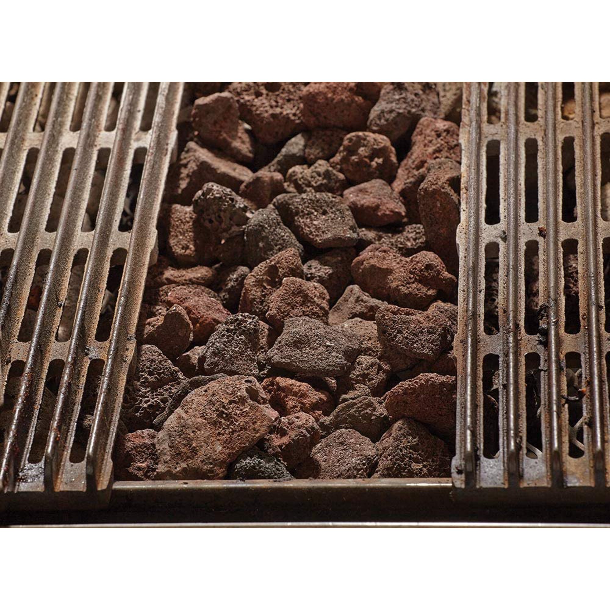Mr. Bar-B-Q Natural Lava Rocks for Fire Pit Lava Rocks for Gas Grills Charbroilers 7 Lb. - image 2 of 2