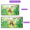 thumbnail image 5 of Basset Hound Hello Spring Time Flower Floral Nature Desk Mat Full Keyboard Mouse Pad Bassets Dog Breed Lovers Gifts Idea Large Mousepad - 02031, 5 of 5