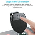 thumbnail image 1 of Heliisoer Haut-Parleur Mains Libres pour Voiture Sans Fil MP3 Musique, 1 of 9