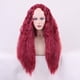 thumbnail image 1 of Peluca rizada rubia de 70 cm de largo para mujer Fibra sintética resistente al calor a 180 °C Reemplazo de cabello ondulado de aspecto natural con gorra ajustable 21.5-22.8 "Peluca de fiesta de moda, 1 of 4