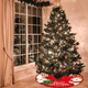 thumbnail image 5 of Feliz falda de árbol de Navidad, decoraciones rústicas para el hogar, decoración de granja para fiestas navideñas de Año Nuevo, 5 of 5