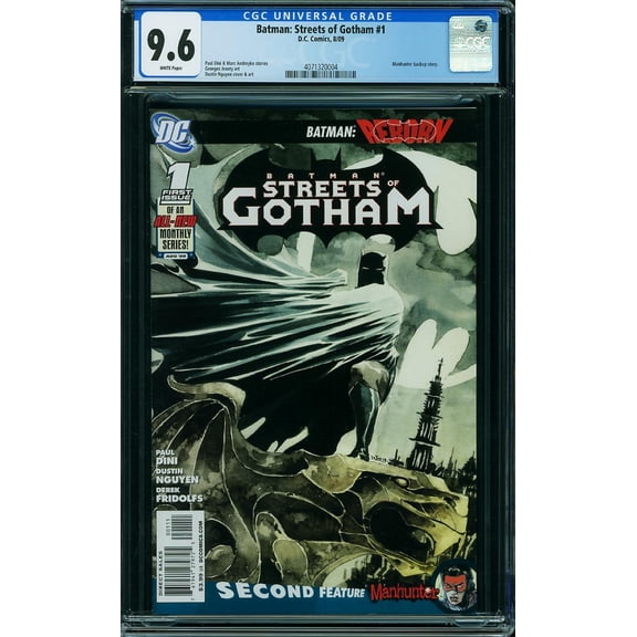 Batman: Streets of Gotham #1 - CGC 9.6 Comic Book