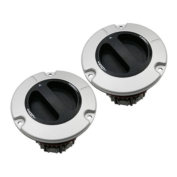 Manual Locking Hub Kit Set of 2 Compatible with 2005 2017 Ford F