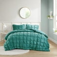 thumbnail image 4 of Cotton Bedding Set, Twin 2 Piece Comforter Set, Teal Bed In A Bag,Polyester Comforter Set, Household Supplies & Décor Bedding Bedding Sets Twin 2 Piece Comforter Set, 4 of 10