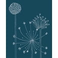 thumbnail image 2 of Longley, Alicia 15x18 White Modern Wood Framed Museum Art Print Titled - Graphic Alliums I, 2 of 4