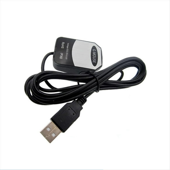 Module Récepteur GPS VK-162 Module de Positionnement de Navigation avec Antenne Intégrée et Interface USB pour Navigation Précise, 1 * Module Récepteur, Noir & Argent