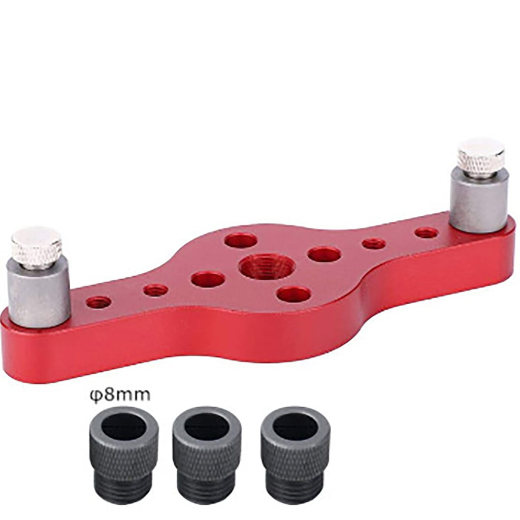 Geemin Vertical Pocket Hole Drilling Jig Woodworking Dowelling Jig Locator Wood Dowel