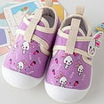 thumbnail image 6 of Dmsael Sock Shoes Toddler Baby Shoes Infant Boy Girl First Walker Shoes Toddler Walking Shoes Lightweight Non-Slip Sneakers Purple,9, 6 of 6