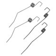 thumbnail image 1 of WHAMVOX 2Pares Resorte Metal Torsión Para Reparación De De Basura Para Uso En Hogar Color Plata, 1 of 8