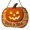 B, variant on Halloween Wooden Hanging Ornament – Halloween Party Decorations, Halloween Pumpkin Sign, Rustic Fall Decor for Front Door, Entryway, Classroom
