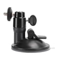 thumbnail image 3 of Suction Cup Mount 65mm/2.6inch Sucker Diameter Easy To Install / Remove Vehicle-Mounted Holder Ball Head Rotatable Data Recorder For Automobile Data Recorder Black,Sliver, 3 of 8