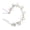 Blue, variant on SmartBy Fairy Girl Headband Bright Color Imitation Pearls Flower Decor Princess Hair Hoop Party Crown Hair Accessory
