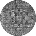 thumbnail image 1 of Ahgly Company Indoor Round Persian Gray Traditional Area Rugs, 7' Round, 1 of 1