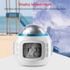 thumbnail image 3 of Fiudx Lámpara Proyector de Estrellas, Pantalla Led de Luz Estelar, Mundo Submarino Mágico, Proyección Romántica de Carrusel, Decoración Del Hogar, Luz de Noche para Dormitorio, Funciona con Pilas, Ta, 3 of 6