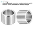 thumbnail image 4 of 12Pcs M12 Stainless Steel Spacers Metal Spacer 12mm ID x 16mm OD x 13mm L, 4 of 5