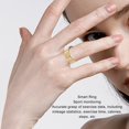 thumbnail image 3 of Smart Ring for Women and Men, Sport Sleep Fitness Rings, Smart Ring Multi Function Monitoring Remote Care IPX8 Waterproof Lightweight Rings with Charging Case, 3 of 7