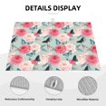 thumbnail image 4 of Kdxio Roses and Butterflies for Dish Drying Mat,24*18 inch Absorbent Dish Drainer Kitchen Counter,Large Size Dish Drying Pad for Countertops,Draining Racks, 4 of 9