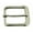 Style # 8045, variant on 1.00" Silver Pin Belt Buckle for 1.00" Wide Exact Inner Size 25mm DIY Watch etc One Inch Size