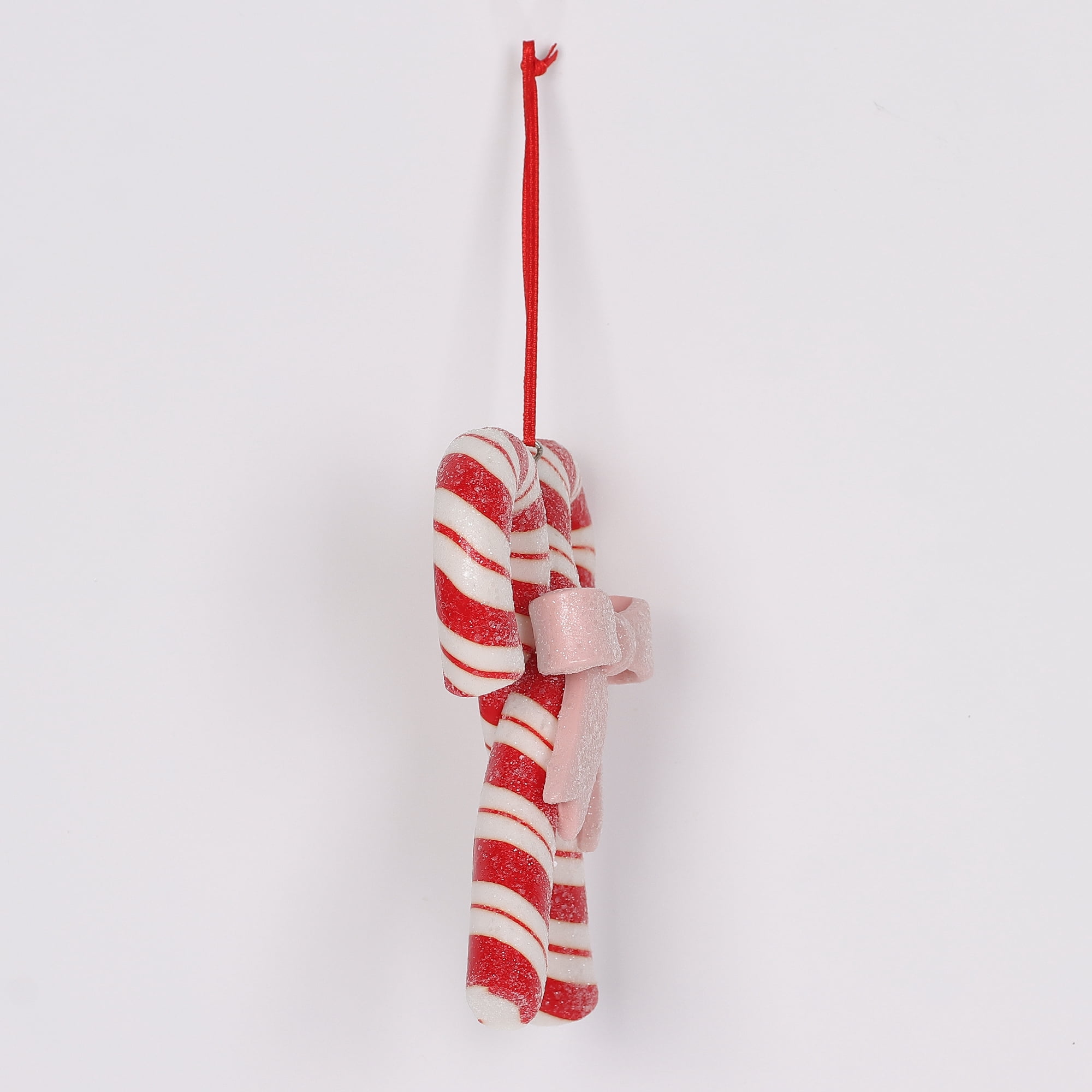 Clay Candy Cane Christmas Ornament, 4.5 in, by Holiday Time