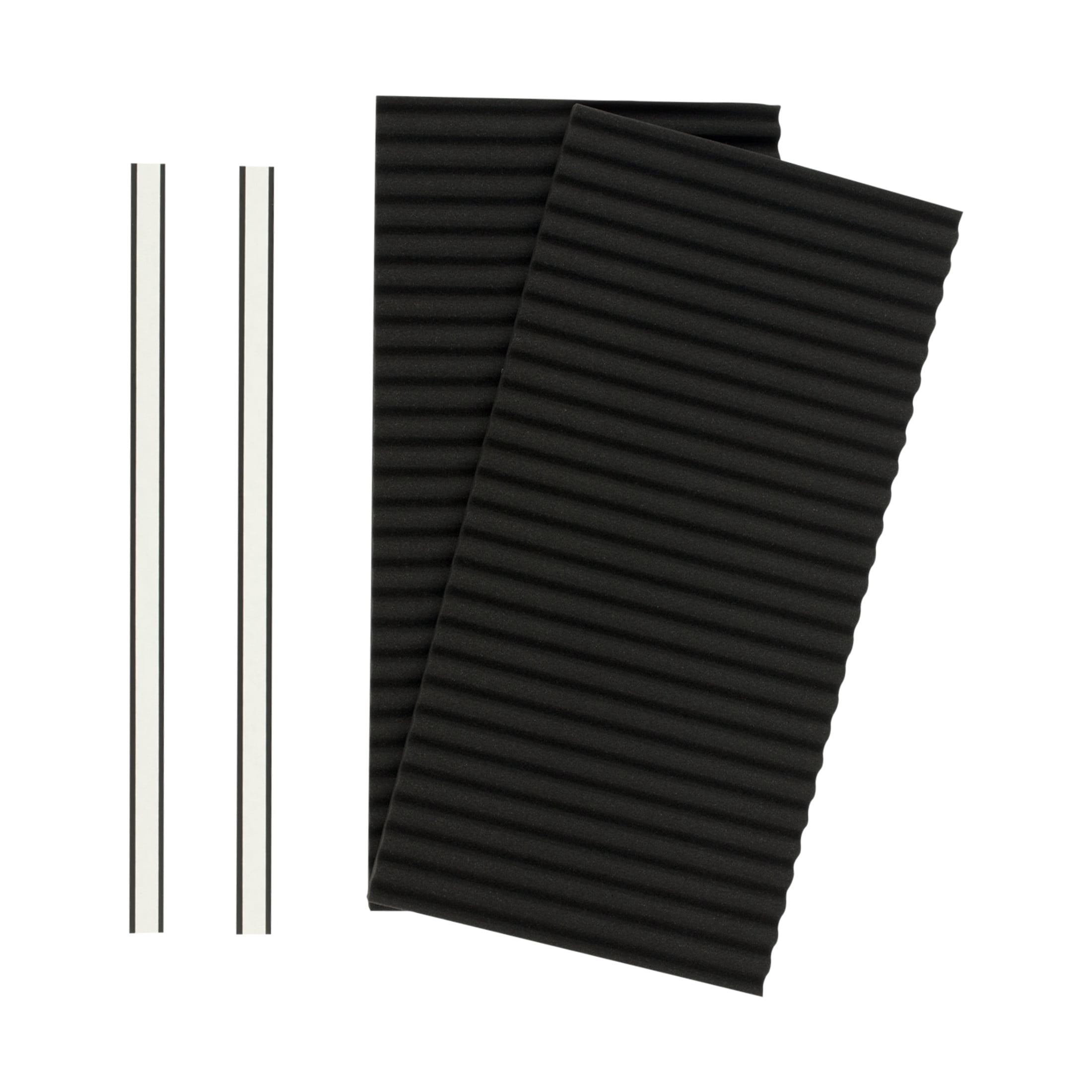 Duck Brand Foam Window Air Conditioner Insulating Panels,18 in. x 9 in. x .88 in., Black