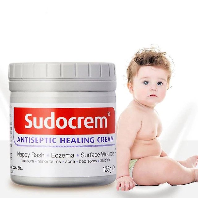 Pañal de bebé Sudocrem 2 piezas, crema de curación de la erupción, dermatitis psoriasis, eczema, ungüento para la piel Afortunado Sencillez