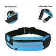 thumbnail image 4 of Running Waist Pack, Waterproof Waist Bag, Shockproof Outdoor Cycling Fitness Belt with Water Bottle Holder, Breathable Nylon Lycra Fabric, Reflective Design, Adjustable 22-50 Inch Waist, 4 of 9