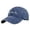 Navy, variant on Visor Cap for Men and Women Denim Washed Solid Color Peaked Baseball Hat with Distressed Finish Unisex Classic Sun Shield Visor Black